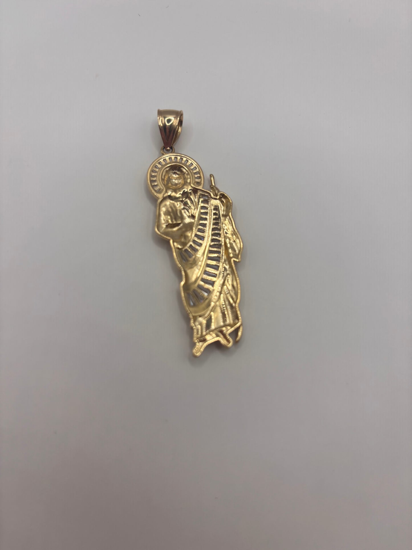 San Judas Tadeo charm 14k
