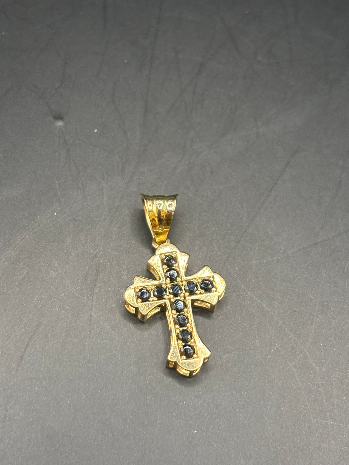 14k cruz doble diseño