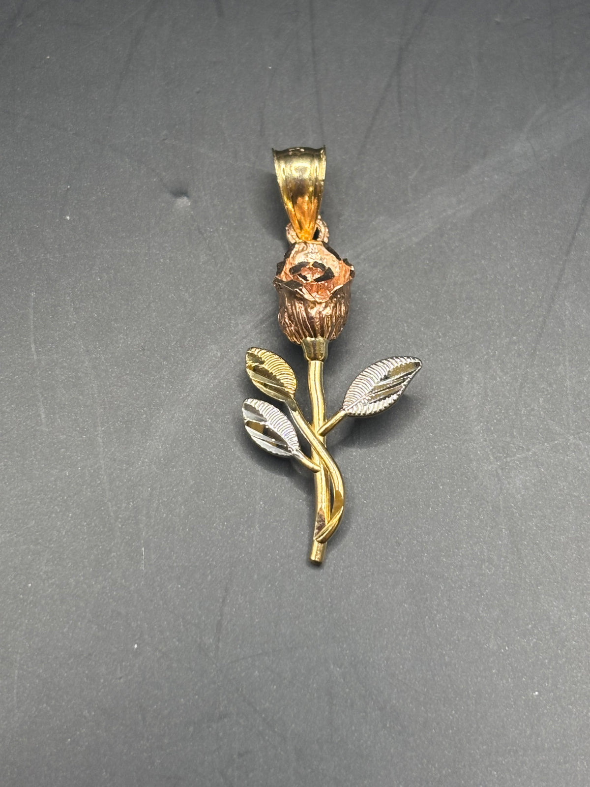 14k flor eterna 3 oros