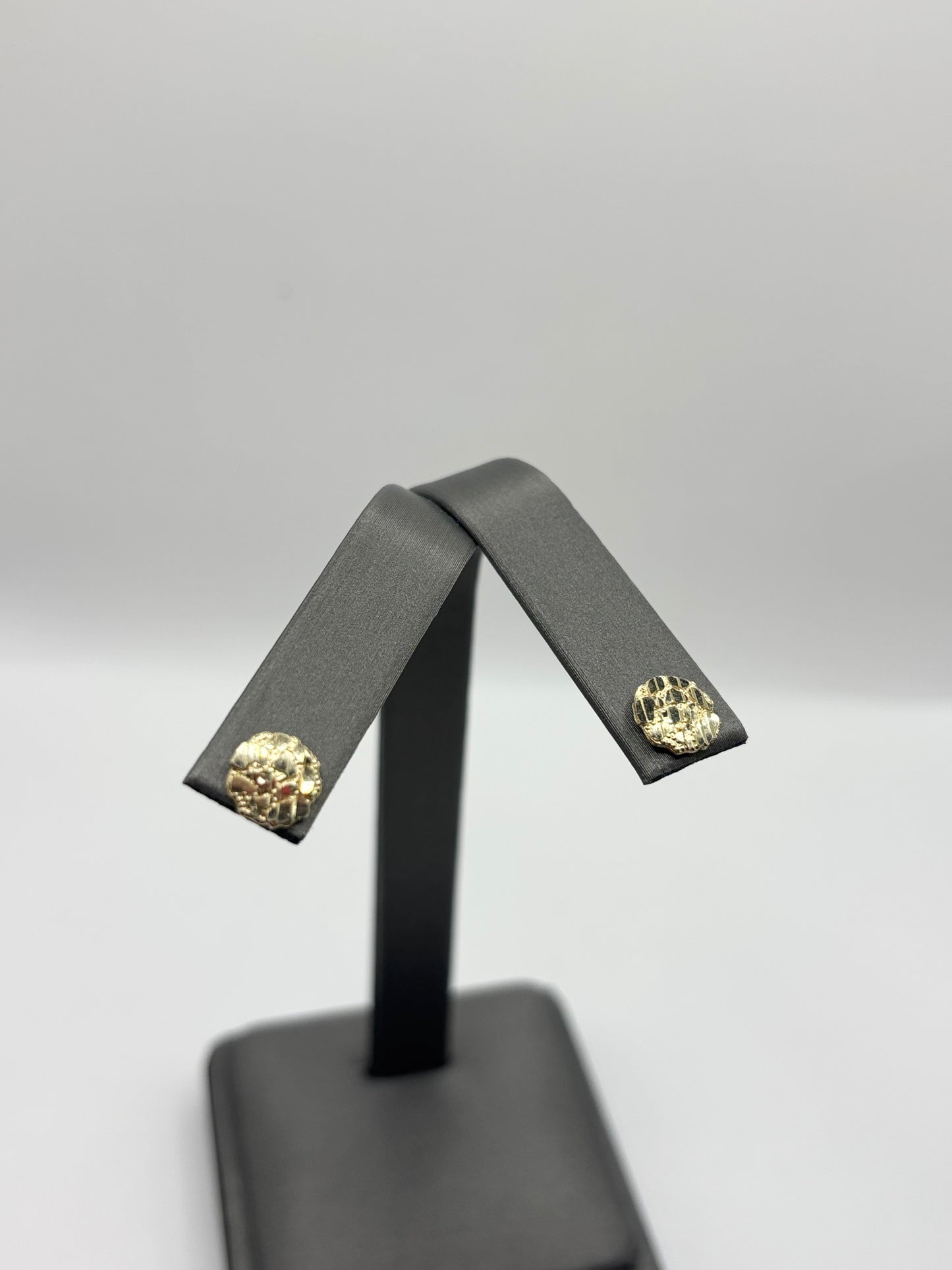 14k nugget earrings