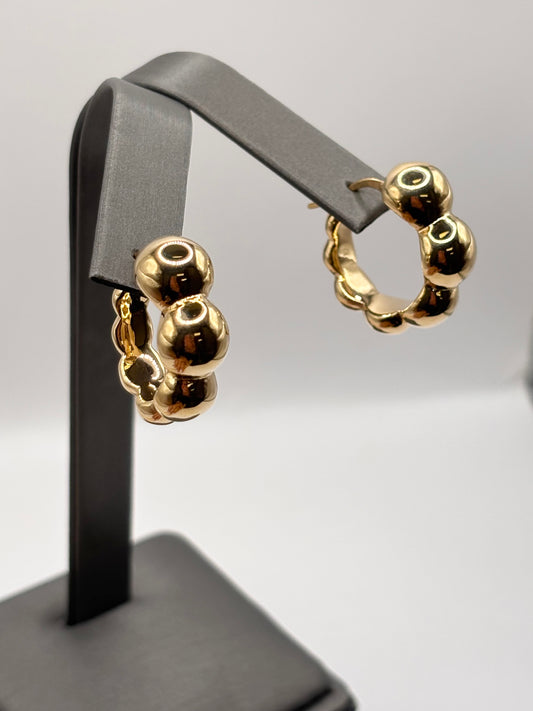 14k hoops