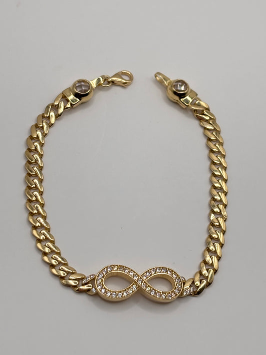 Infinity bracelet 14k