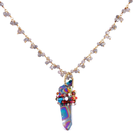 Quartz necklace